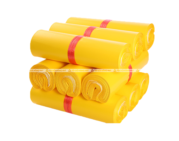 túi gói hàng tự dính màu vàng size 38*52
