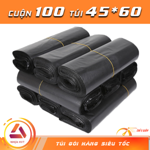 Túi gói hàng tự dính - Đen - size 45*60 Túi gói hàng tự dính - Đen - size 45*60